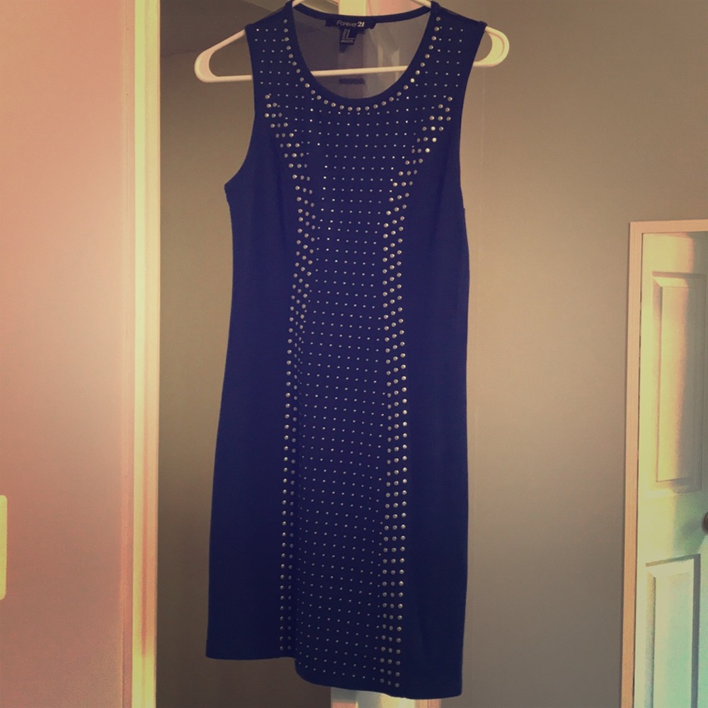 Blue Cocktail Dress